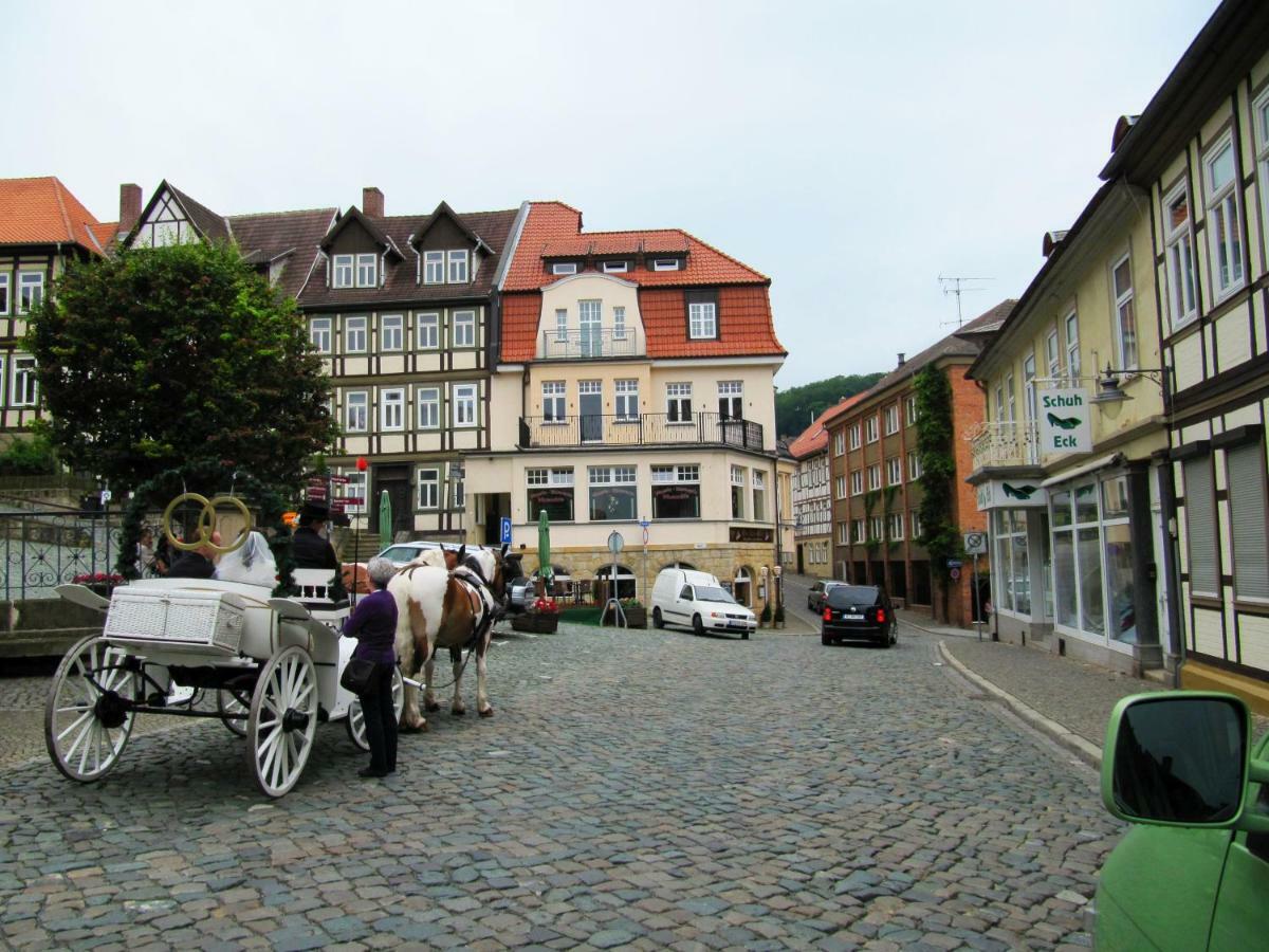 Grosse Wohnung Mit Terrasse Im Altstadtzentrum - Ferienwohnung Chiplakoff Blankenburg  Exterior photo